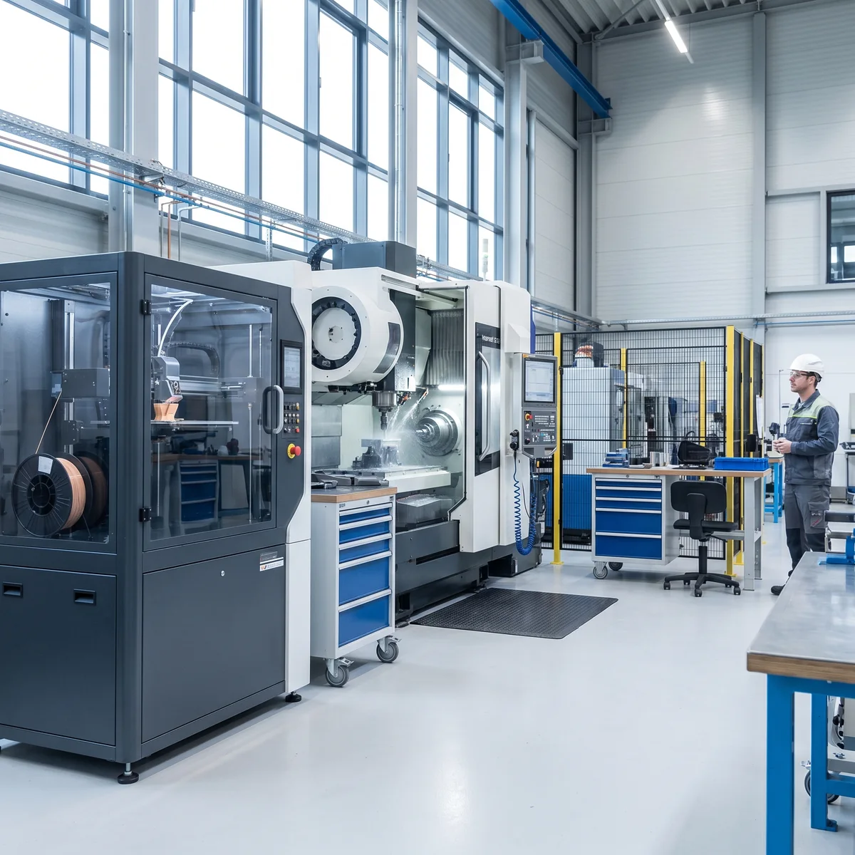 Impression 3D ou usinage CNC : comment choisir le bon procédé pour votre prototype ?