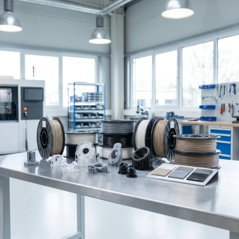 Echantillons de materiaux et bobines pour impression 3D industrielle